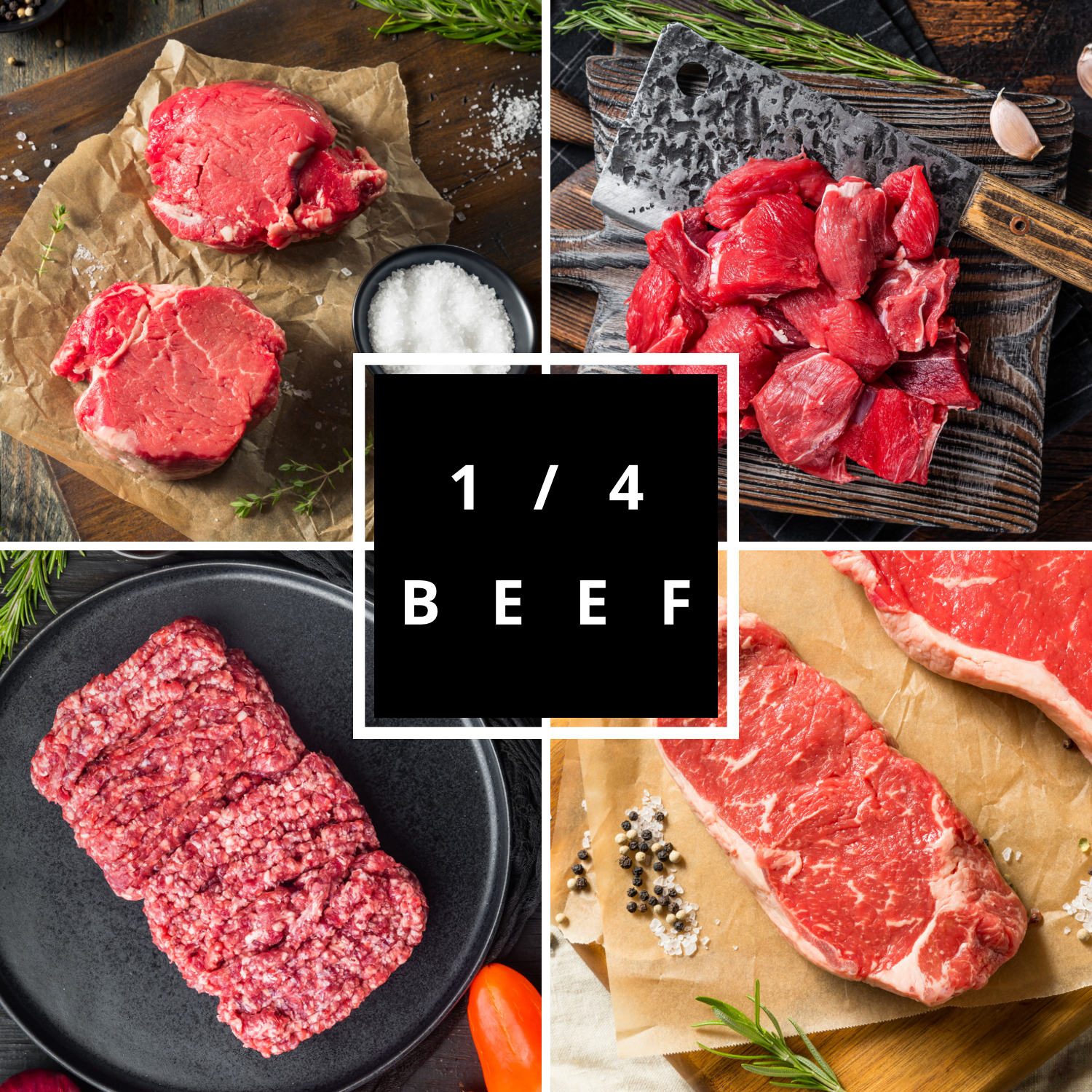 1/4 SHARE OF BEEF-ready May/June! local Florida Grass Fed Beef